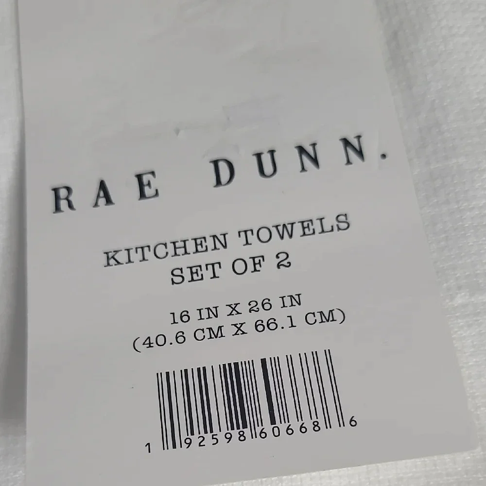 Rae Dunn Kitchen Towels Set